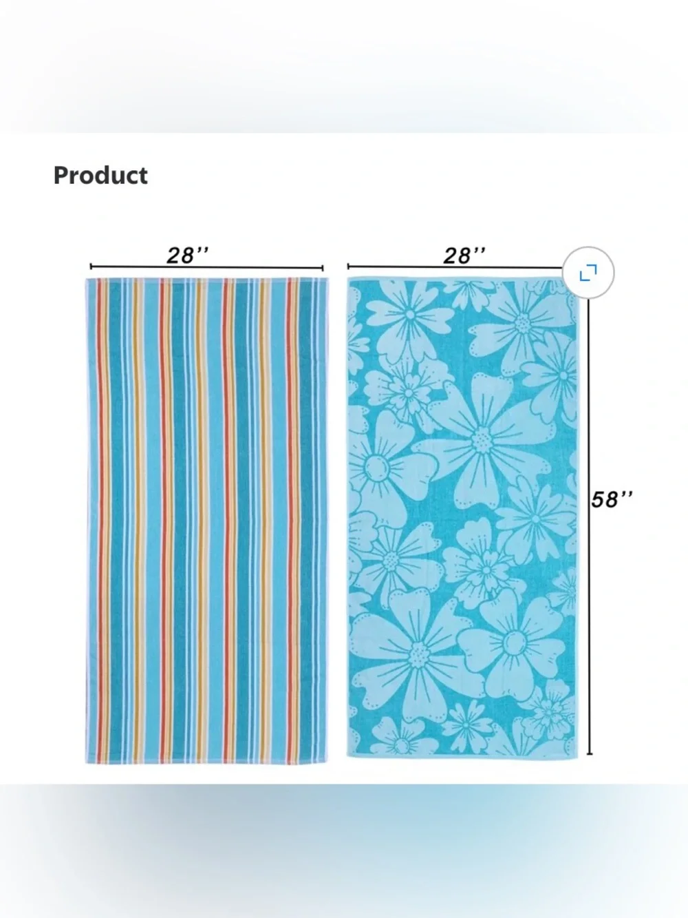 MAINSTAYS 3 TOWEL BUNDLE